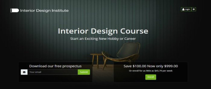 Best accredited online interior design courses